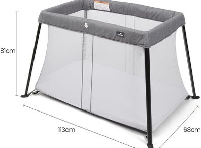 BabyLo Liteway Lightweight Travel Cot