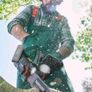 Parkside Performance 40V Cordless Brushless Pruning Saw / Chainsaw. Garden Maintenance DIY Projects Heating Logs Image 7