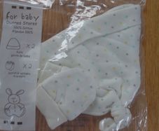 New Born Baby Hat and Mittens for Sale
