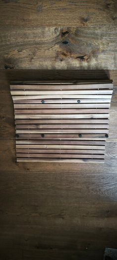 Indoor & Outdoor Acacia Bathroom Grate