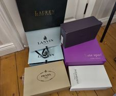 designer shoe boxs