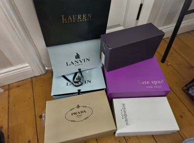 designer shoe boxs