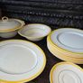 Hand Painted Myott 18 piece dinner set Image 9