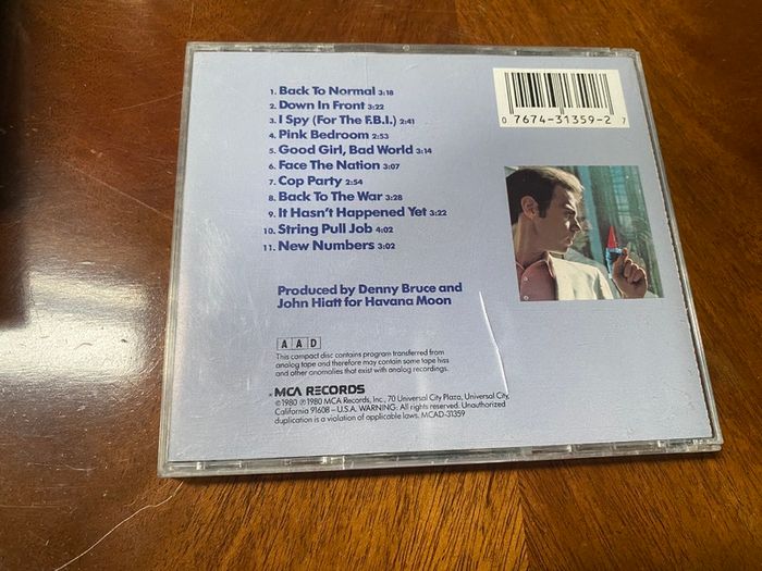John Hiatt Two Bit Monsters CD