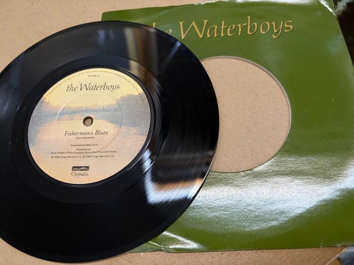 The Waterboys vinyl single Irish pressing