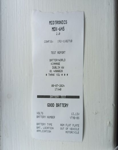 Dynavolt MG9-4B-C Nano-Gel Battery