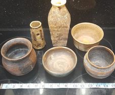 6 Clay Pottery Job Lot