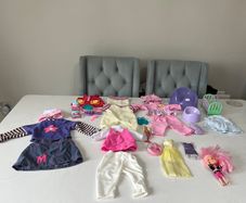 Doll clothes and accessories (Preference given to buyer buying any other item at asking price.)