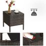 _Polyrattan Garden Furniture, Set with 3 Pieces Image 5