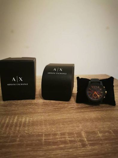 Armani Exchange Watch Grey/Gold