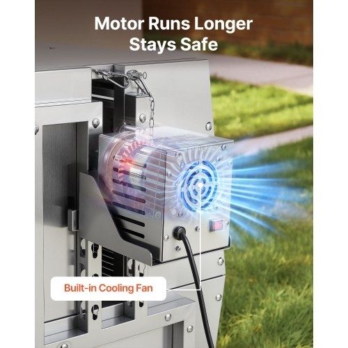 Rotisserie Grill, 38W BBQ Outdoor Pig & Lamb Spit Roaster, Charcoal Spit Roaster with 60 kg Capacity, Wheels & 4-Level Height, Stainless Steel Electric Rotisserie Grill Kit for Camping Outdoor