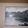 Charles Edwin Flower - Original signed woodcut Image 2