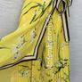 BNWoT Karen Millen Yellow Floral Wrap Dress - As seen on TV Image 6