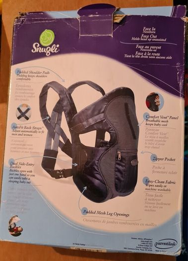 Snugli baby carrier 3,2-11,8kg
