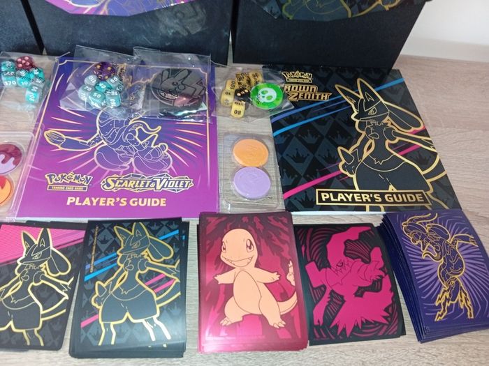 Collection Of Pokemon Card Boxes No Cards Scarlet Violet Obsidian Flames Etc