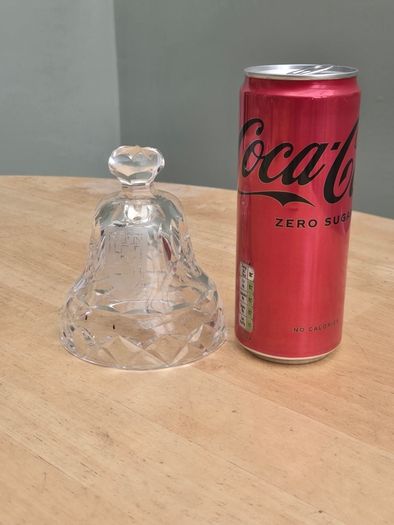 Vintage Waterford Dublin Millennium Crystal Bell