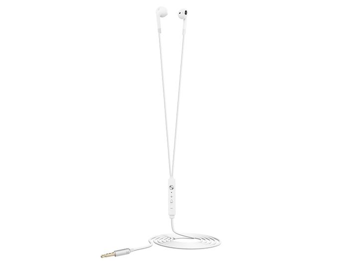 New Wired Jack 3.5mm Earphones Headphones Earbuds Mic Volume Control #1026