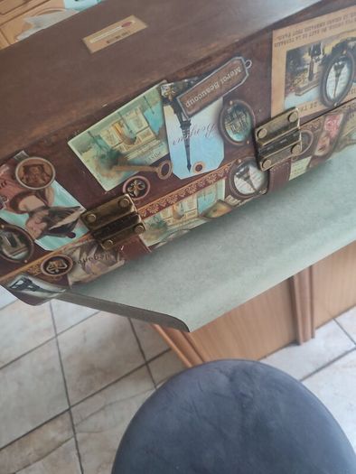 Paris/Travel themed storage box