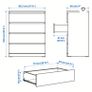 Ikea Malm 4 drawer chest Image 3
