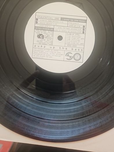 Sequential One 12" - Pump Up The Bass