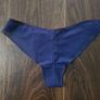 Ann Summers Sexy Lace Brazilian Burgundy/Navy s. XS Image 4
