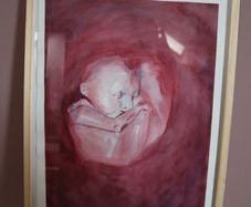 Original Watercolour Painting Framed