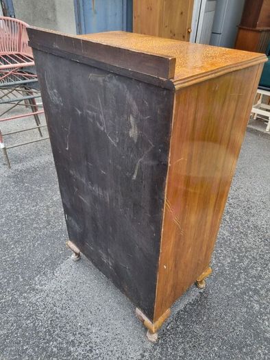 Art Deco tallboy cabinet