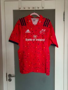 Adidas Munster Rugby 2018-2019 home jersey