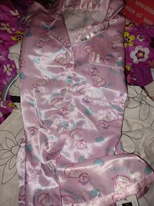 Satin pyjamas