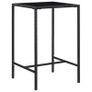 3 Piece Garden Bar Set Poly Rattan Black Image 2