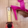 Sorento Fuchsia Pink Satin Diamante Bow High Heel Sandals 5UK/38EU Image 9