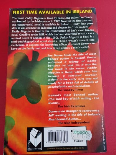 Lee Dunne/ Paddy Maguire is Dead/ 2006