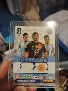 Molina Martinez Messi Rare Panini Card