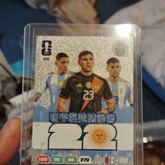 Molina Martinez Messi Rare Panini Card
