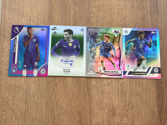 Topps Chelsea Bundle All Numbered + Auto Total 11 Cards