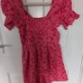 Wednesday's girl pink print ladies playsuit Image 5