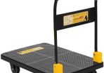 Free Delivery Tool Platform Trolley Heavy Duty 200KG One Hand Folding Truck Cart with Mute Wheels