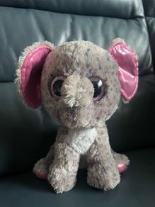 TY elephant Beanie Boo soft toy 26 cm