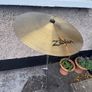 18'' Zildjian Crash Ride Cymbal + Millenium Cymbal Stand Image 9