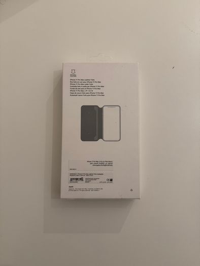 iPhone 11 Pro Max Leather Folio Aubergine