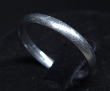Vintage English Platinum Ring Fully Hallmarked Birmingham Size 62