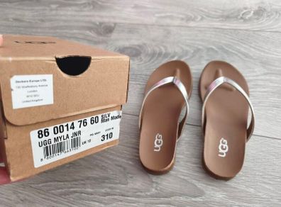 UGG sliders UK12 junior girl