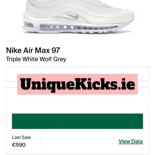 Rare Size Rare Style Nike Air Max 97