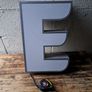Large Aluminium Letter E Image 2