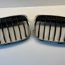 BMW X1 F48 original front kidney grilles Chrome Black Image 3