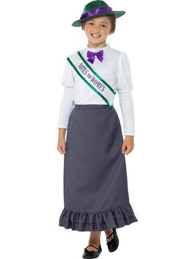 World book Suffragette costume