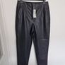 M&S Faux leather trousers Image 6