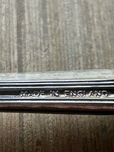 Vintage Mayell silver-plated cake slice server.