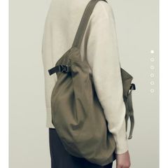Zara Taupe Grey Bucket Bag