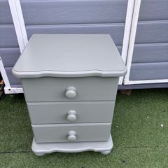one bedside locker